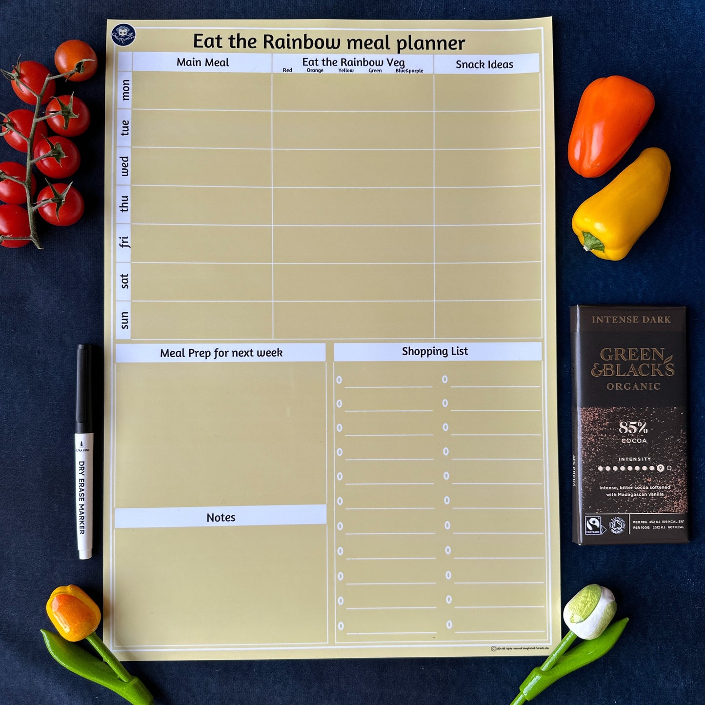 Eat the Rainbow Meal Planner