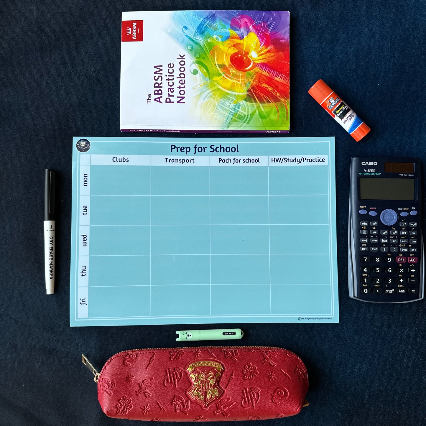 Prep for School Planner