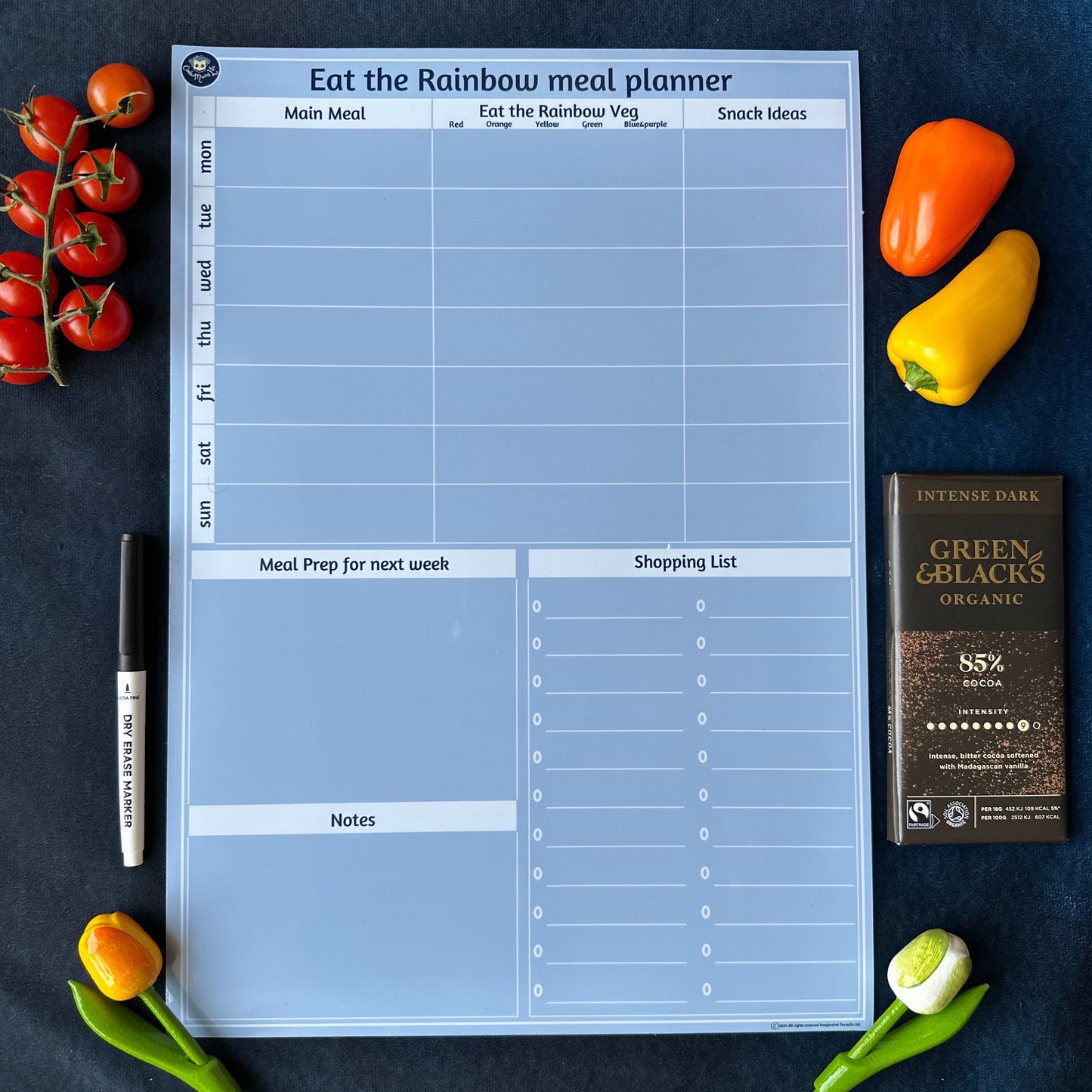Eat the Rainbow Meal Planner