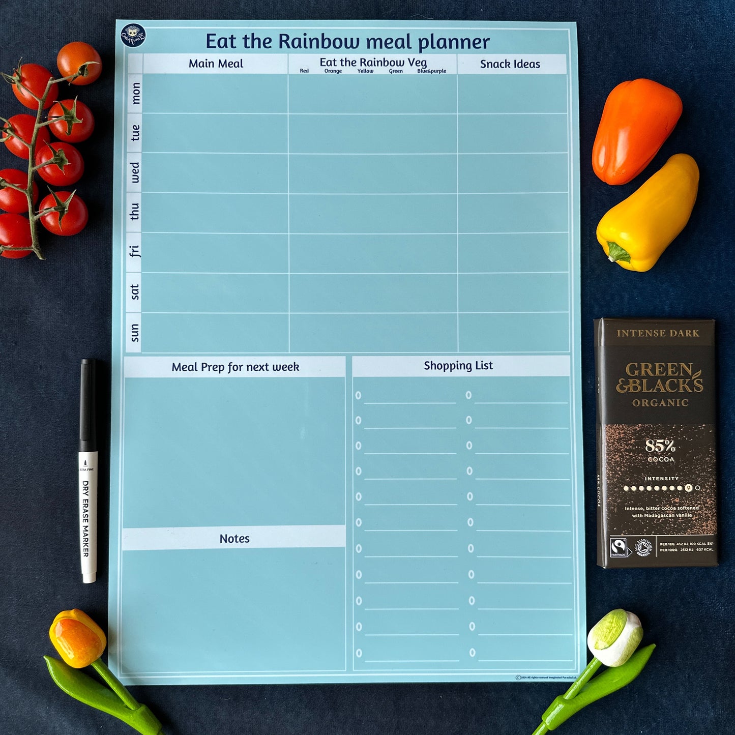 Eat the Rainbow Meal Planner