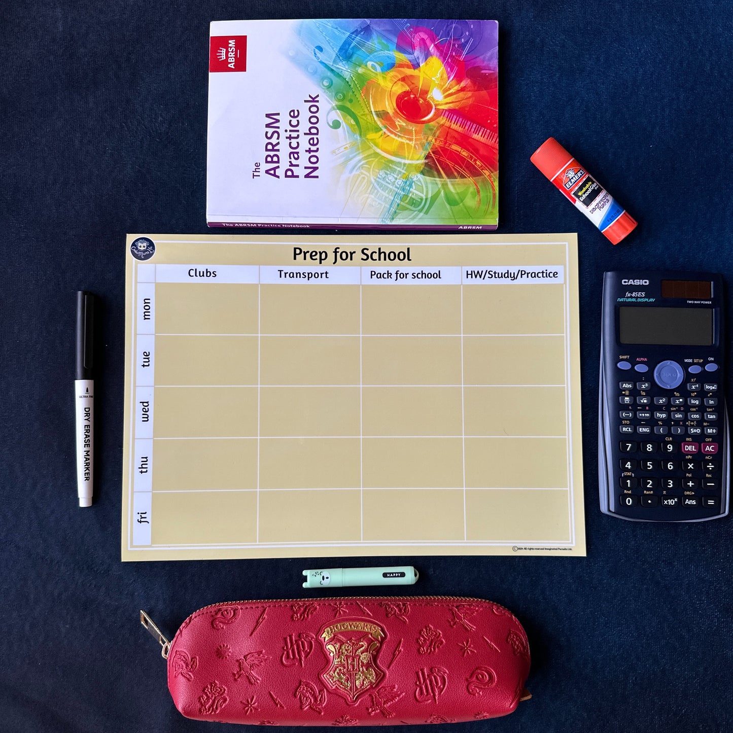 Prep for School Planner