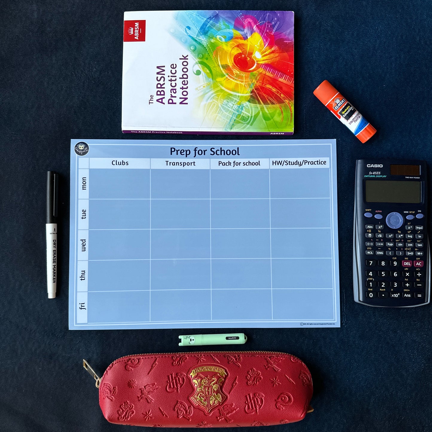 Prep for School Planner
