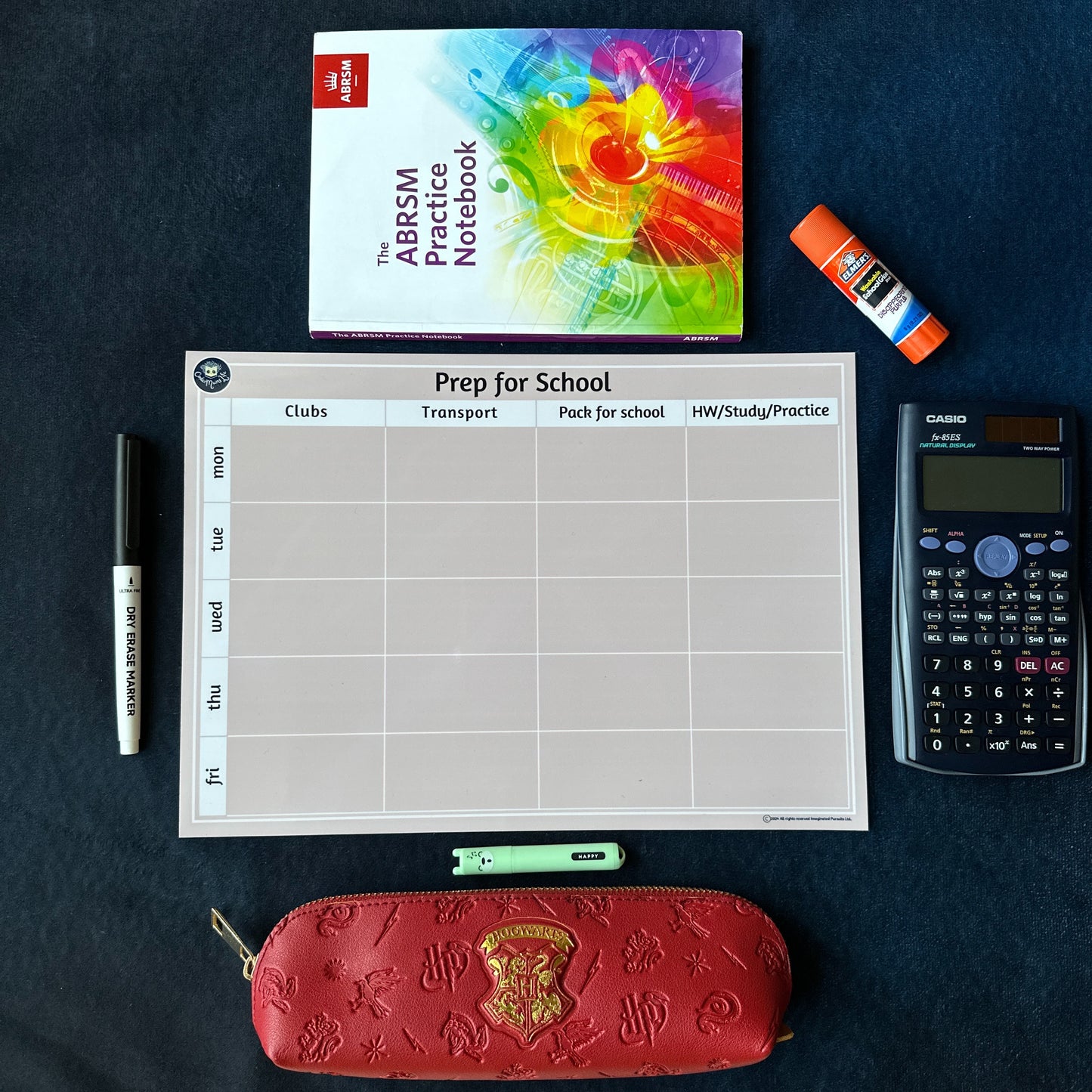 Prep for School Planner
