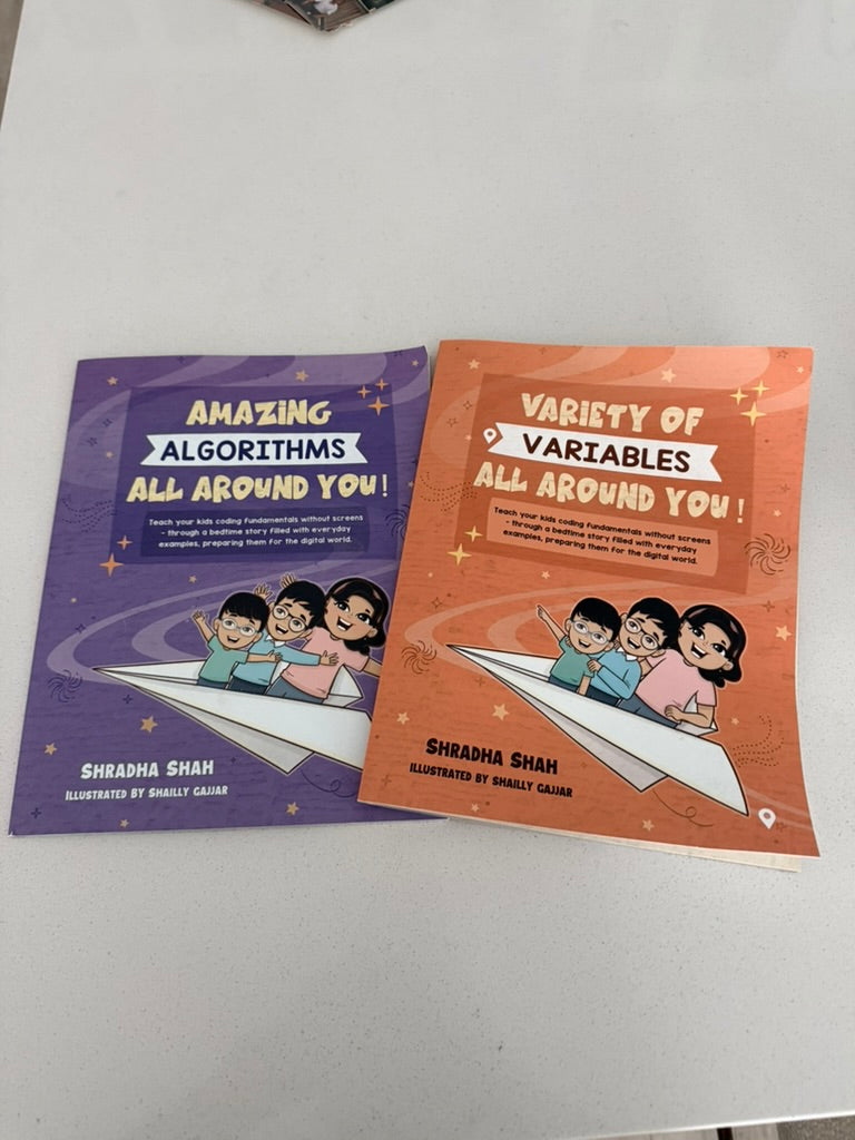 Screen Free Coding for kids book bundle