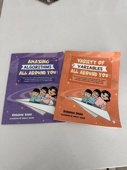 Screen Free Coding for kids book bundle