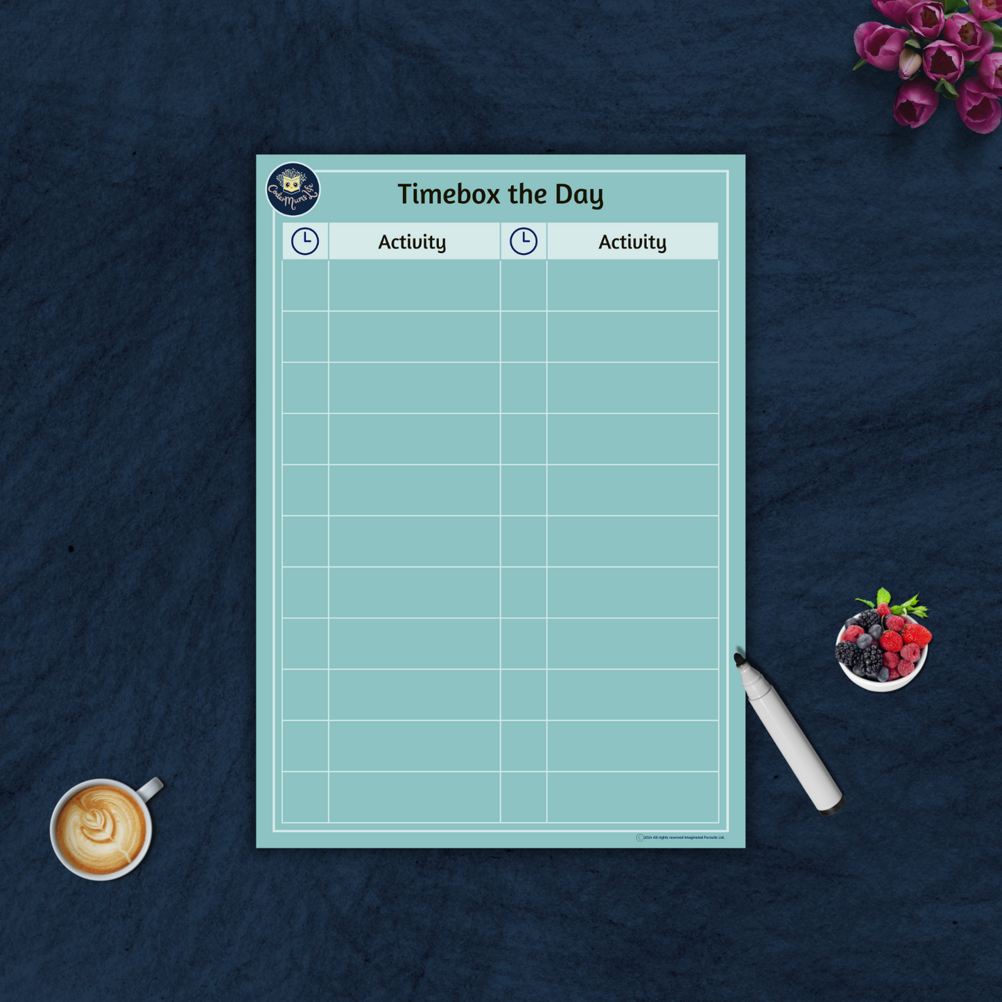 Timebox the Day Planner