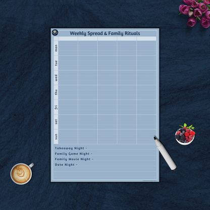 Weekly Spread & Family Rituals