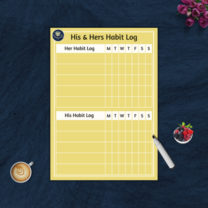 His & Hers Habit Log
