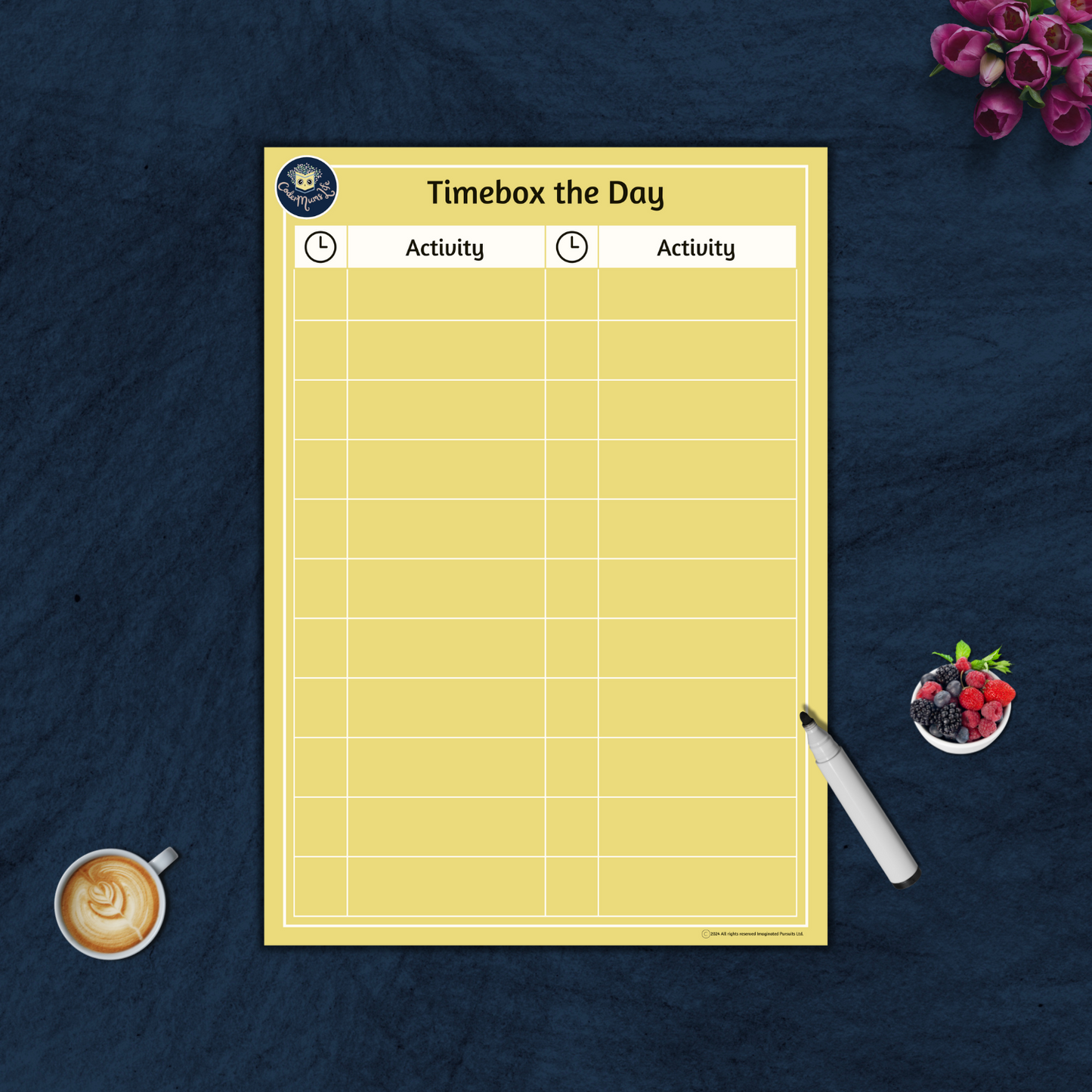 Timebox the Day Planner