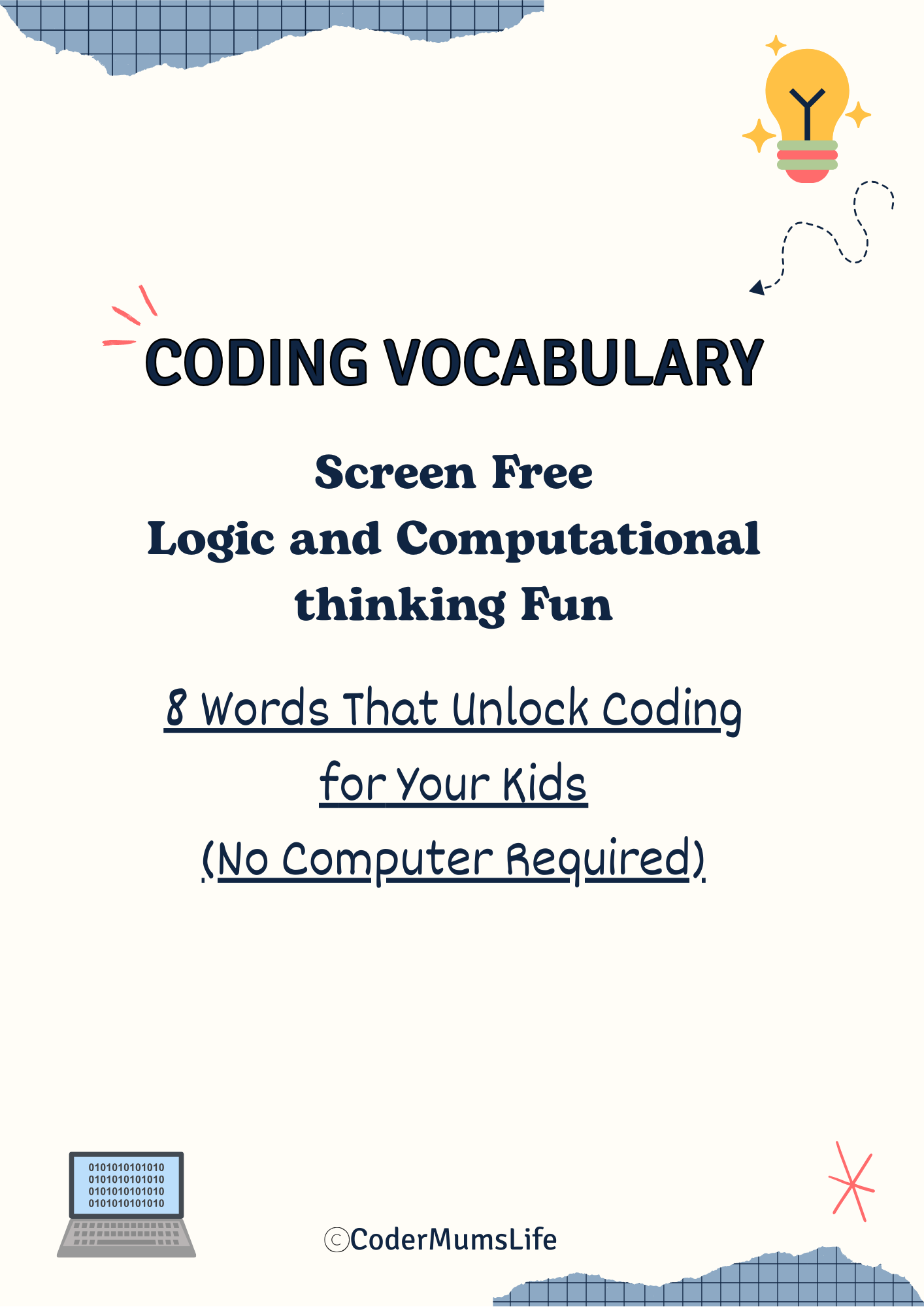 The Only 8 Coding Words Your Kids Need to Know