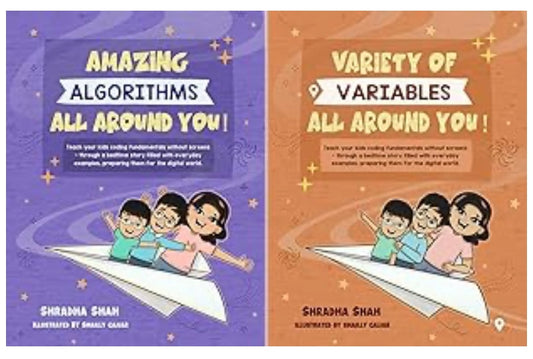 Screen Free Coding for kids book bundle