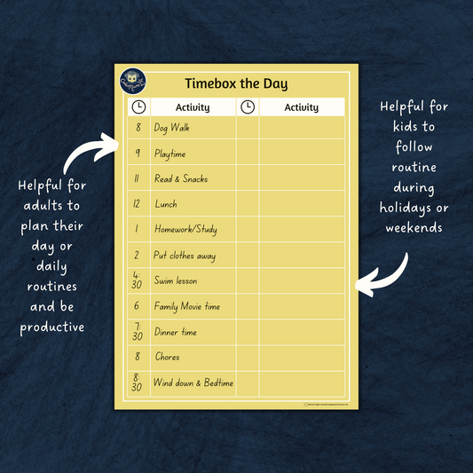 Timebox the Day Planner